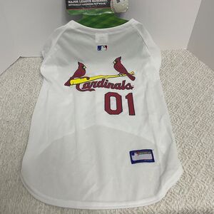 MLB Genuine Merchandise Dog XL St. Louis Cardinals Baseball Jersey NWT